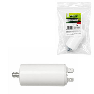 CONDENSATORE MONOFASE AVVIAMENTO E MARCIA MOTORI 12,5UF 450V