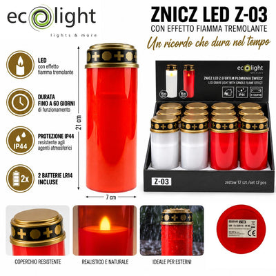 Z-03 LED TORCH IP44 WITH 2XC BATTERIE INCLUSE