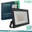 30W LED FLOODLIGHT 6400K CORPO NERO