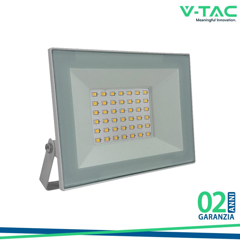 30W LED FLOODLIGHT 4000K CORPO BIANCO