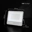 200W LED FLOODLIGHT WITH CREE  CHIP 6500K BLACK BODY GREY