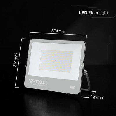 200W LED FLOODLIGHT WITH CREE  CHIP 6500K BLACK BODY GREY