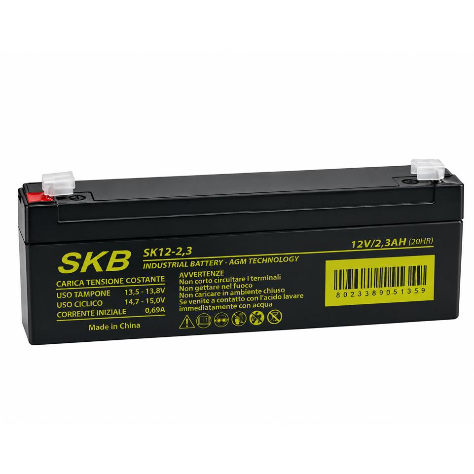 BATTERIA AGM 12V 2,3AH F1 SKB