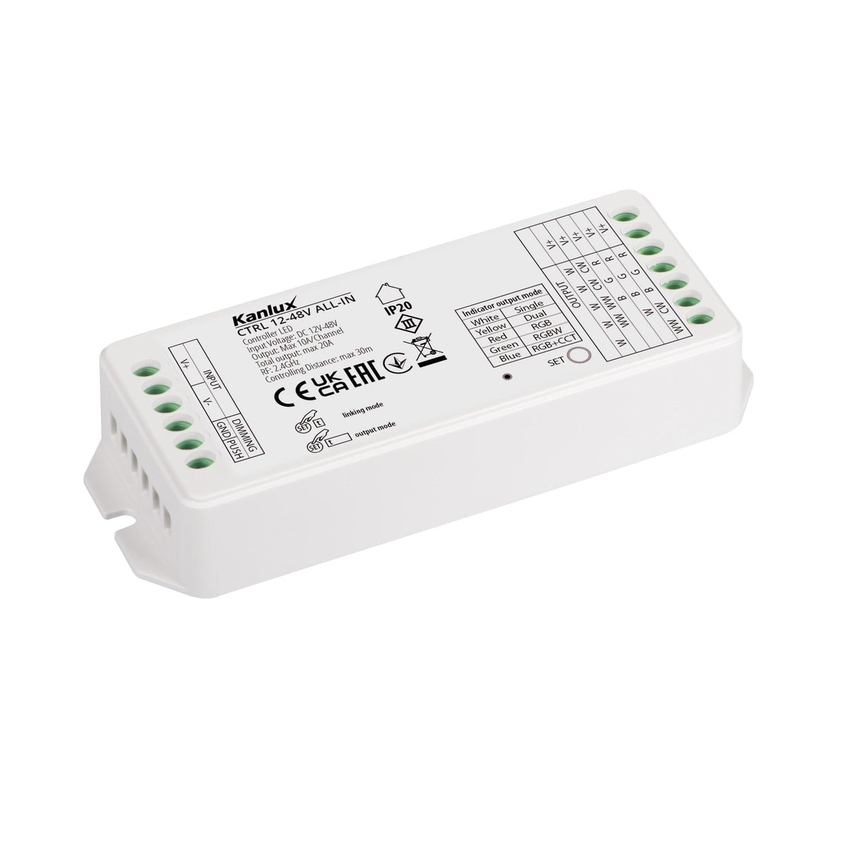 CONTROLLER PER NASTRI LED CTRL12-48V ALL-IN