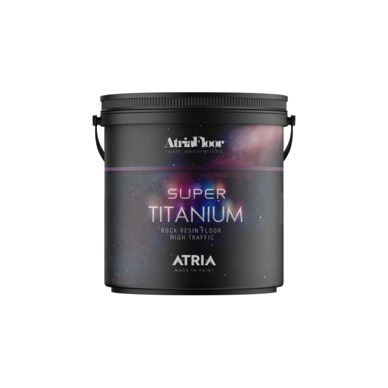 ATRIA - Atriafloor Super Titanium - Resina Decorativa - (20 KG Copre 20 MQ)