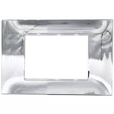 PLACCA 6003-06 3P CROMO/VMR - PLN TECNOPOLIMERO