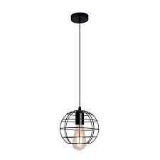 TARA PENDANT 1XE27 BLACK
