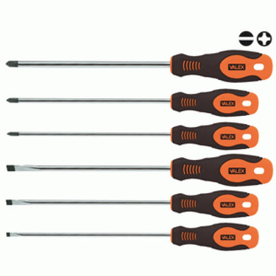 CACCIAVITE ARANCIO SET 6PZ SERIE LUNGA