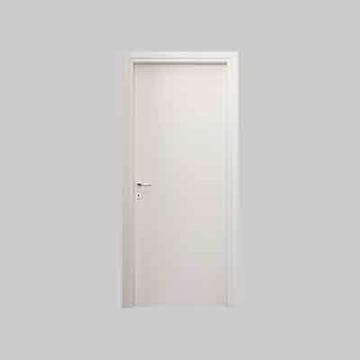 PORTA BATTENTE REVERSIBILE BIANCA EFFETTO LISCIO 800X2100