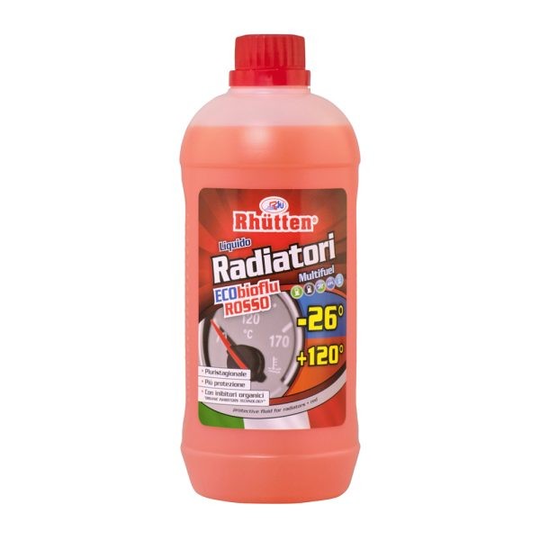 LIQUIDO RADIATORE ROSSO 26C LT.1