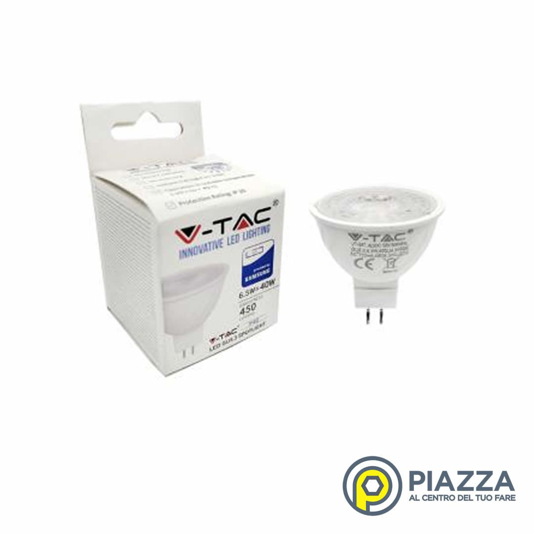 VT-257 RIPPLE PLASTIC 3000K 6.5W FARETTO