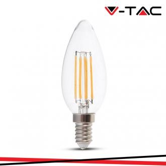 LED CANDELA FILAMENT BULB 4000K E14 4W