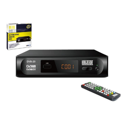 DECODER DIGITALE TERRESTRE DVBT20