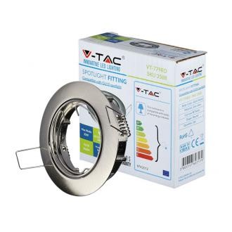 FARETTO GU 10 NICKEL SATINATO