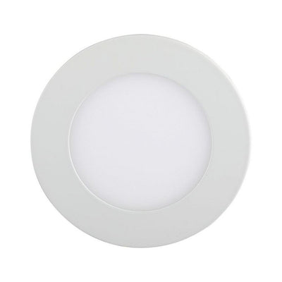 Mini Pannello LED 12W Montaggio ad Incasso Rotondo 6400K SKU 4859 V TAC