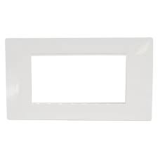 PLACCA 6004-01 4P BIANCO VIMAR