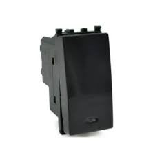 PULSANTE SPIA 665N VMR NERO MAPAM