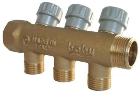 COLLETTORE BABY 3/4 X 3 VIE GIALLO