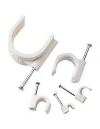 GRAFFETTE FISSACAVI BIANCHE 13/14mm (100pz)