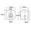 SCALDABAGNO DIANBOILER SOPRA LAVELLO LT15  2ANNI