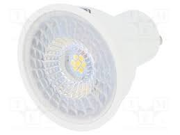 LAMPADINA GU10 W-WHITE PLASTIC BULB 3000