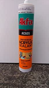 SIGILLANTE ACRILICO GRIGIO ML.310 AKFIX AC605