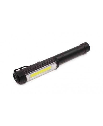 TORCIA IN ALLUMINIO ALTA LUMINOSITÀ NERO CALAMITO LED