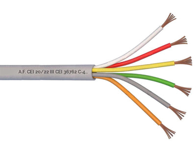 CITOFONICO 6X0.50 CONDUTTORI CCA