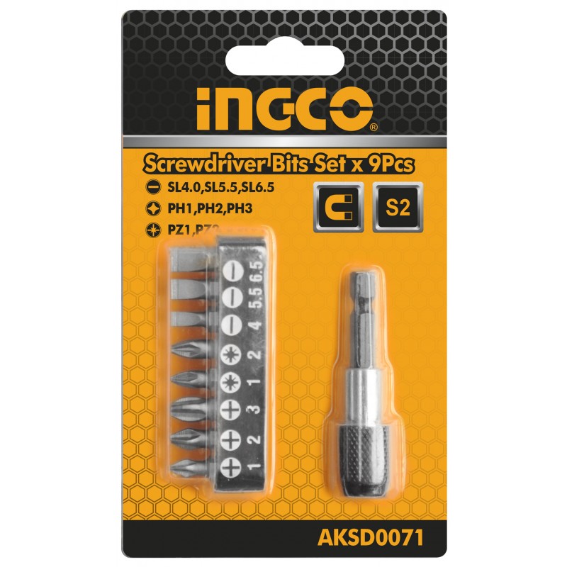 Set 9 Bit per Trapano