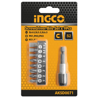 Set 9 Bit per Trapano