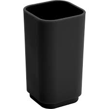 PORTA SPAZZOLINI NERO MATT SEVENTY
