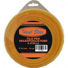 FILO PER DECESPUGLIATORE STELLA MM.3.0X15 MT
