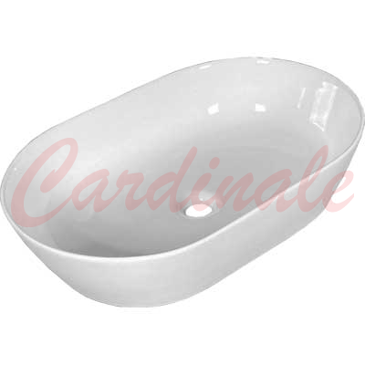 LAVABO DA APPOGGIO ZETA ELLITTICO 62X40