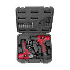 KIT TRAPANO E AVVITATORE IMPULSI 12V