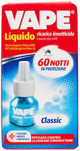 Vape ricarica liquida classic 60 notti