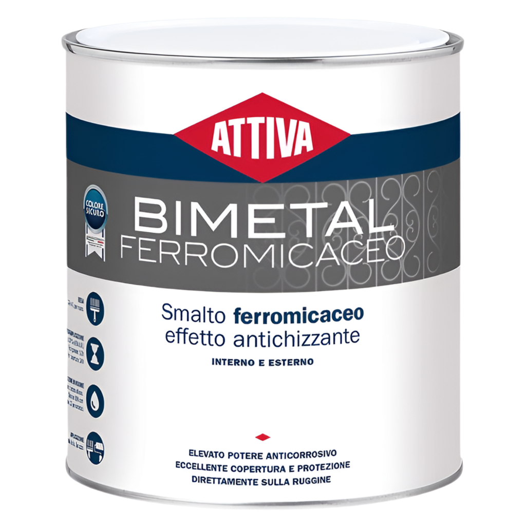 BIMETAL FERROMICACEO SMALTO CON ANTIRUGGINE ( con Tabella Colori Predefiniti )