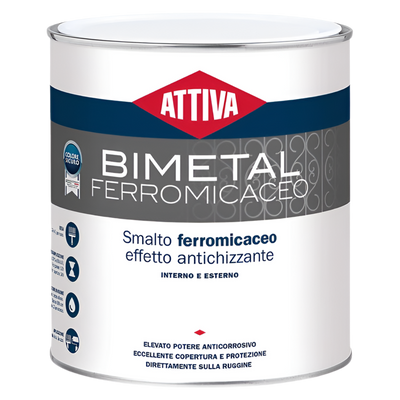 BIMETAL FERROMICACEO SMALTO CON ANTIRUGGINE ( con Tabella Colori Predefiniti )