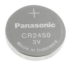 PILA LITIO A BOTT.3V CR 2450 PANASONIC