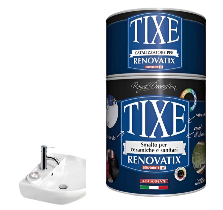 RENOVATIX SMALTO PER CERAMICHE E SANITARI BIANCO