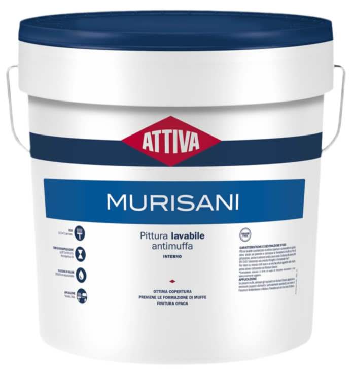 PITTURA ANTIMUFFA - MURISANI BIANCO