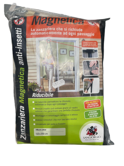 Zanzariera Magnetica anti-insetti - 140X250 cm (misura unica)