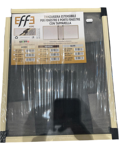 Effe Home - Zanzariera Estensibile - per finestre e porte finestre con Tapparelle