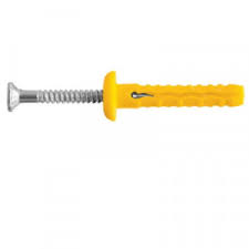 TASSELLO NYLON GIALLO 6X38 C/CHIODO