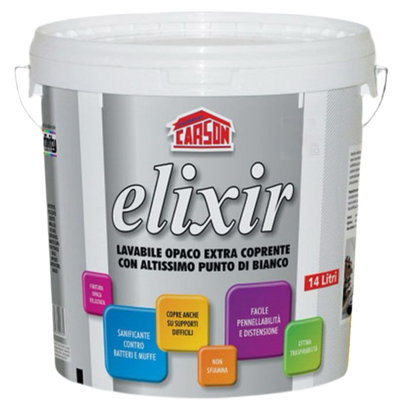 PITTURA LAVABILE INTERNO - ELIXIR OPACO SUPERCOPRENTE