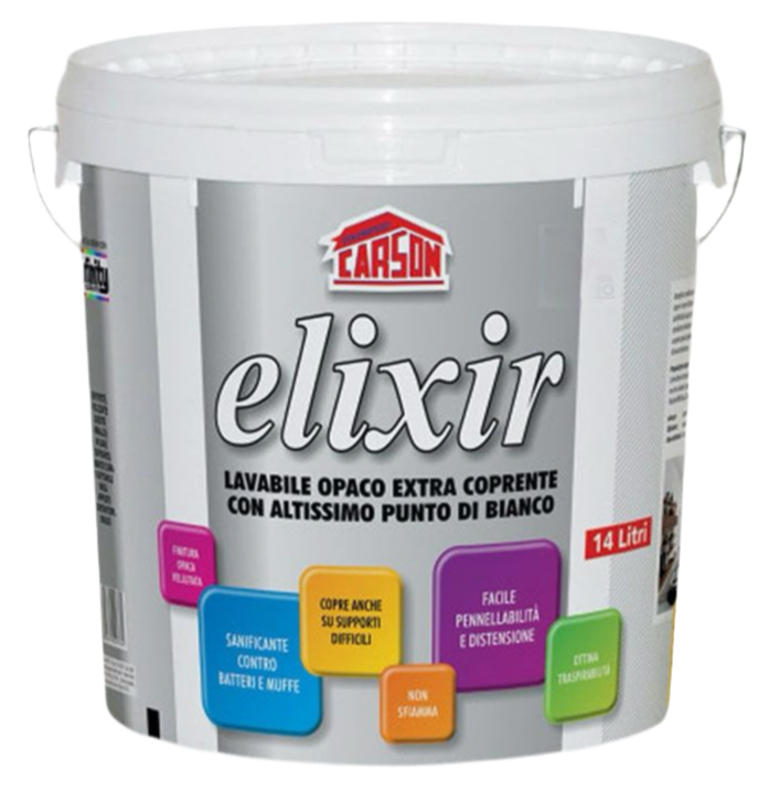 PITTURA LAVABILE INTERNO - ELIXIR OPACO SUPERCOPRENTE