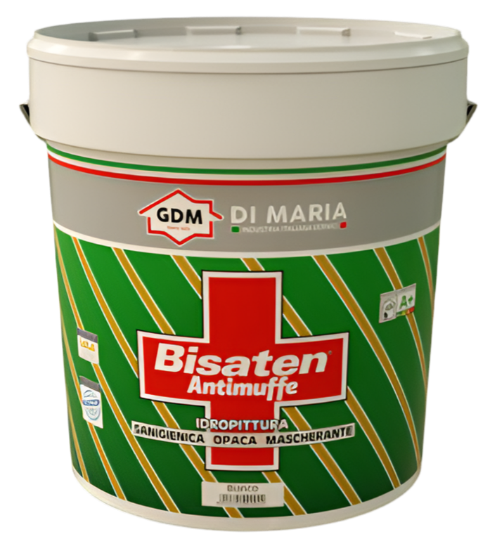 PITTURA ANTIMUFFA - BISATEN BIANCO