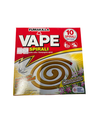 VAPE - spirali assortite profumate