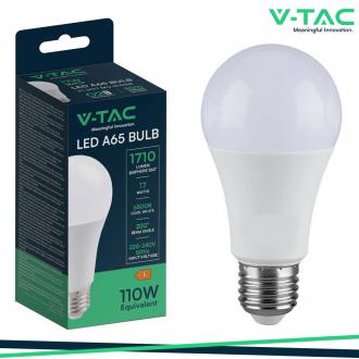 LED PLASTIC BULB 3000K E27 17W A65  200D