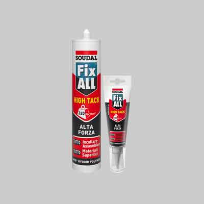 ADESIVO SIGILLANTE BIANCO FIX ALL TACK SOUDAL ML125