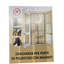 Zanzariera per porte in Poliestere con magneti - 100X220 cm